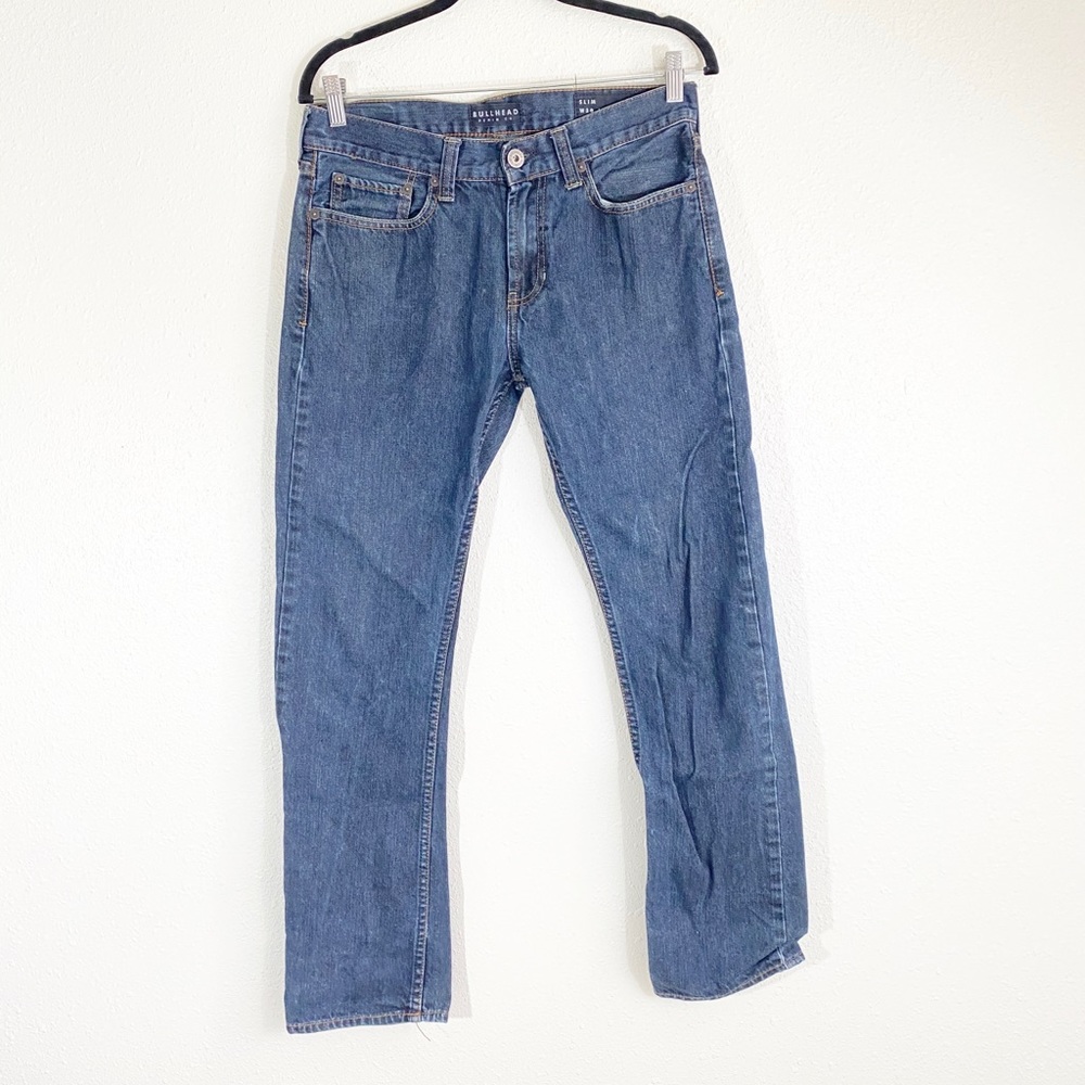 Men’s Bullhead Dark Blue Slim Jeans